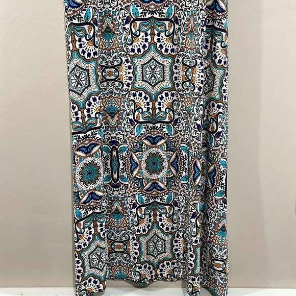 Artisan NY Maxi Skirt Boho Print Pull On S - Picture 3 of 13